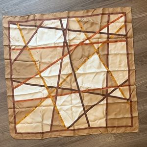 Longchamp 100% Silk scarf